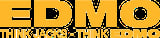 EDMO logo with Think Jacks - Think EDMO tagline in yellow and black