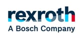 Rexroth logo with blue and red accent, labeled A Bosch Company