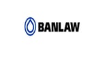 BANLAW company logo featuring a blue oval icon with the text BANLAW in black